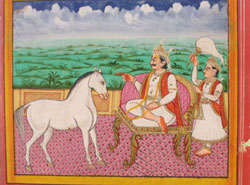 epics or traditional stories about indian horses and horse safaris